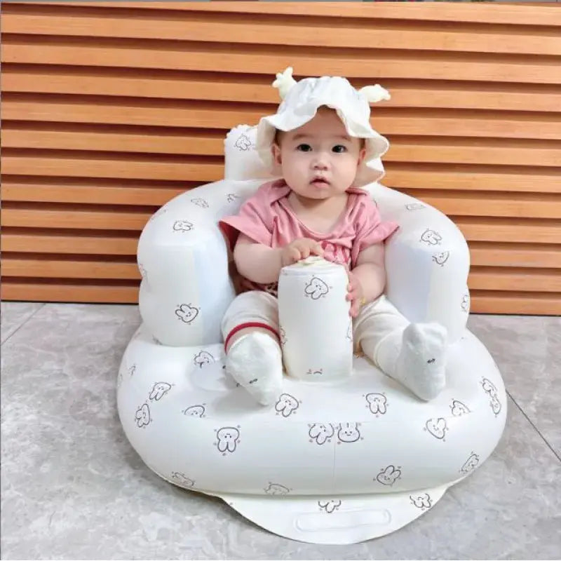 Inflatable Baby Chair for Dining & Bath Glow circuit