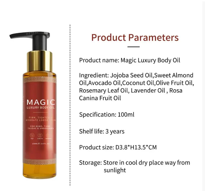 Magic Body Oil Glow circuit