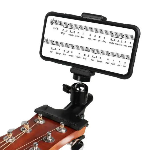 Phone Guitar Clip Stand Glow circuit