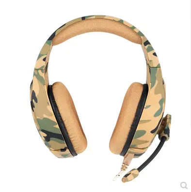 Gaming Headset with Microphone and Deep Bass Audio Glow circuit