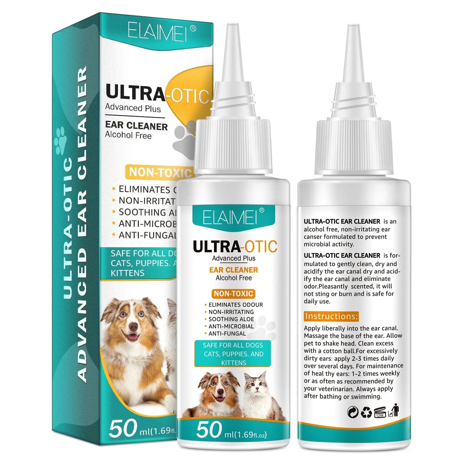 Pet Ear Cleaner 50ml Glow circuit