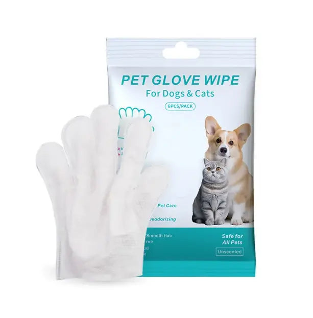 Pet Cleaning Gloves & Wipes Glow circuit