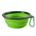 Collapsible Silicone Dog Bowl for Pets Glow circuit