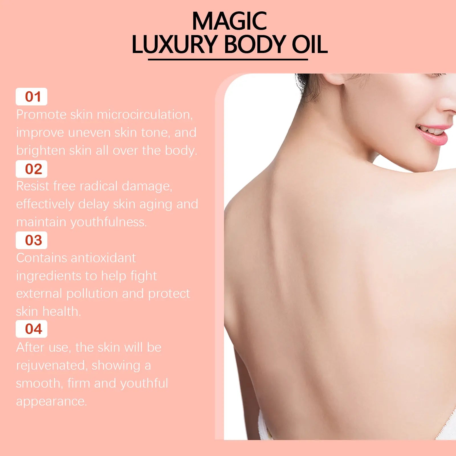 Soothing Body oil Glow circuit