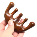 BLUPLE Scalp Massage CombHead Scalp Comb1pc Gua Sha Comb Wide Tooth CombSandalwood Scalp Stimulator Comb Wooden Wide Tooth Comb for Women Hair Growth Glow circuit