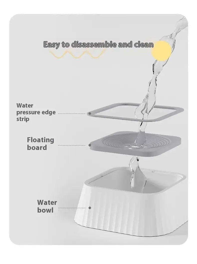 Floating Pet Water Bowl Glow circuit