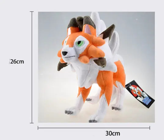 Pokémon Plush Toy - Standing Lycanroc (Dusk Form) Glow circuit