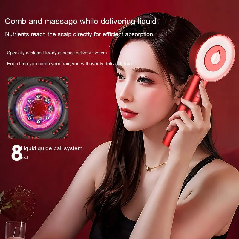 Comb Scalp Massager Glow circuit