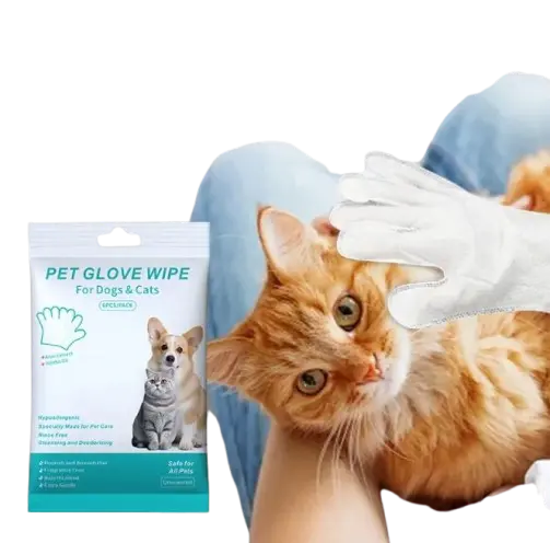 Pet Cleaning Gloves & Wipes Glow circuit