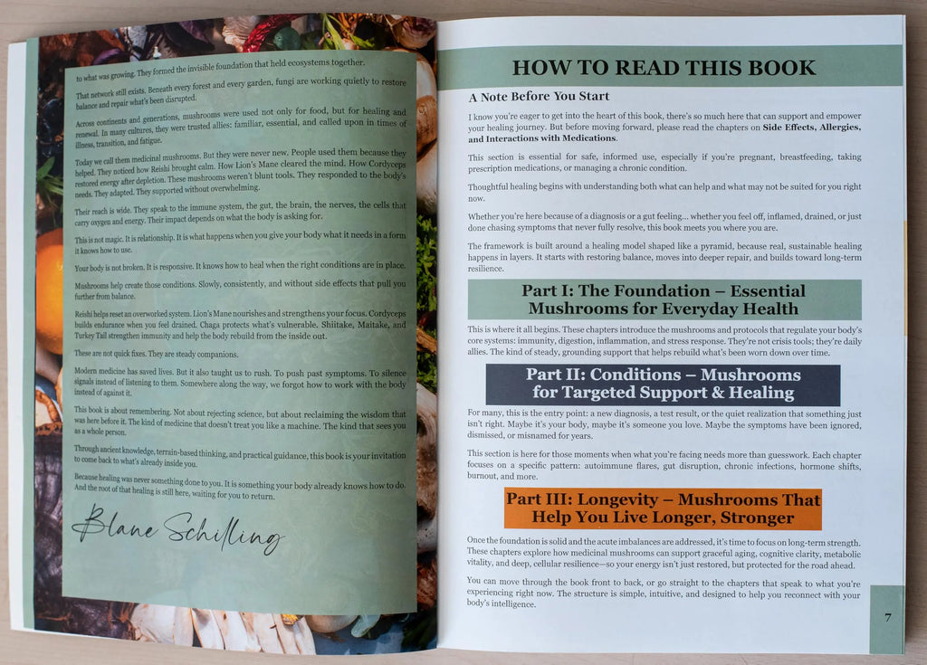 MUSHROOM MD: The Natural Way to Heal Your Body, Prevent Disease, and Add Years to Your Life Glow circuit