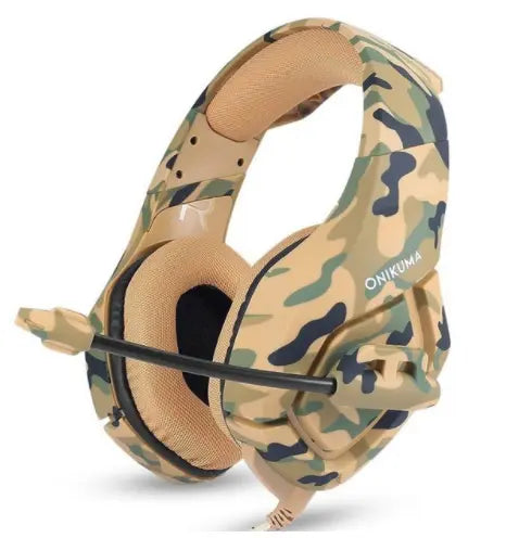 Gaming Headset with Microphone and Deep Bass Audio Glow circuit