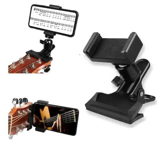 Phone Guitar Clip Stand Glow circuit