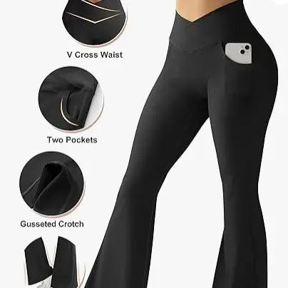 Ribbed Yoga Pants Glow circuit