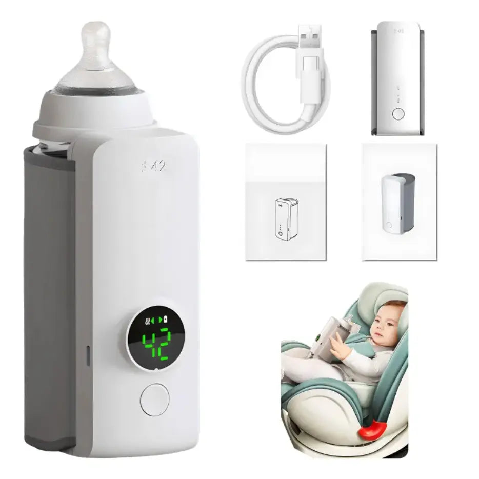 Portable Wireless Baby Bottle Warmer Glow circuit