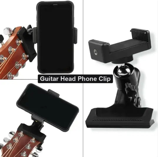 Phone Guitar Clip Stand Glow circuit
