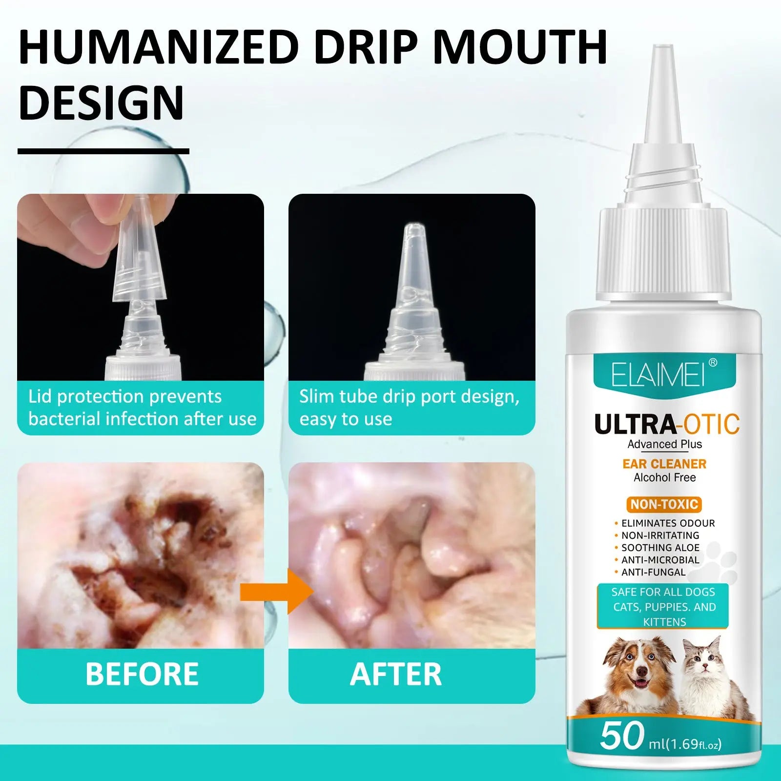 Pet Ear Cleaner 50ml Glow circuit