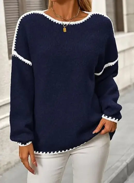 Cozy Pullover Sweater for Fall and Winter Glow circuit