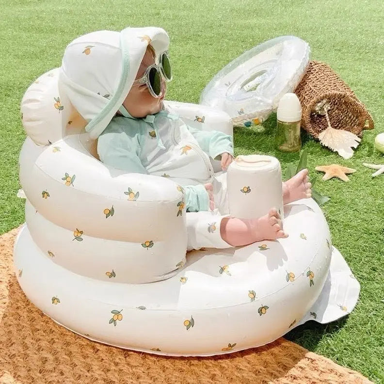 Inflatable Baby Chair for Dining & Bath Glow circuit