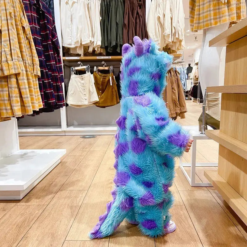 Cute Animal Baby Jumpsuit With Hooded Zipper Glow circuit