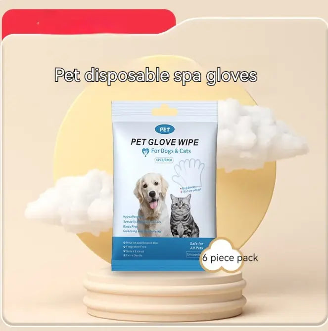 Pet Cleaning Gloves & Wipes Glow circuit