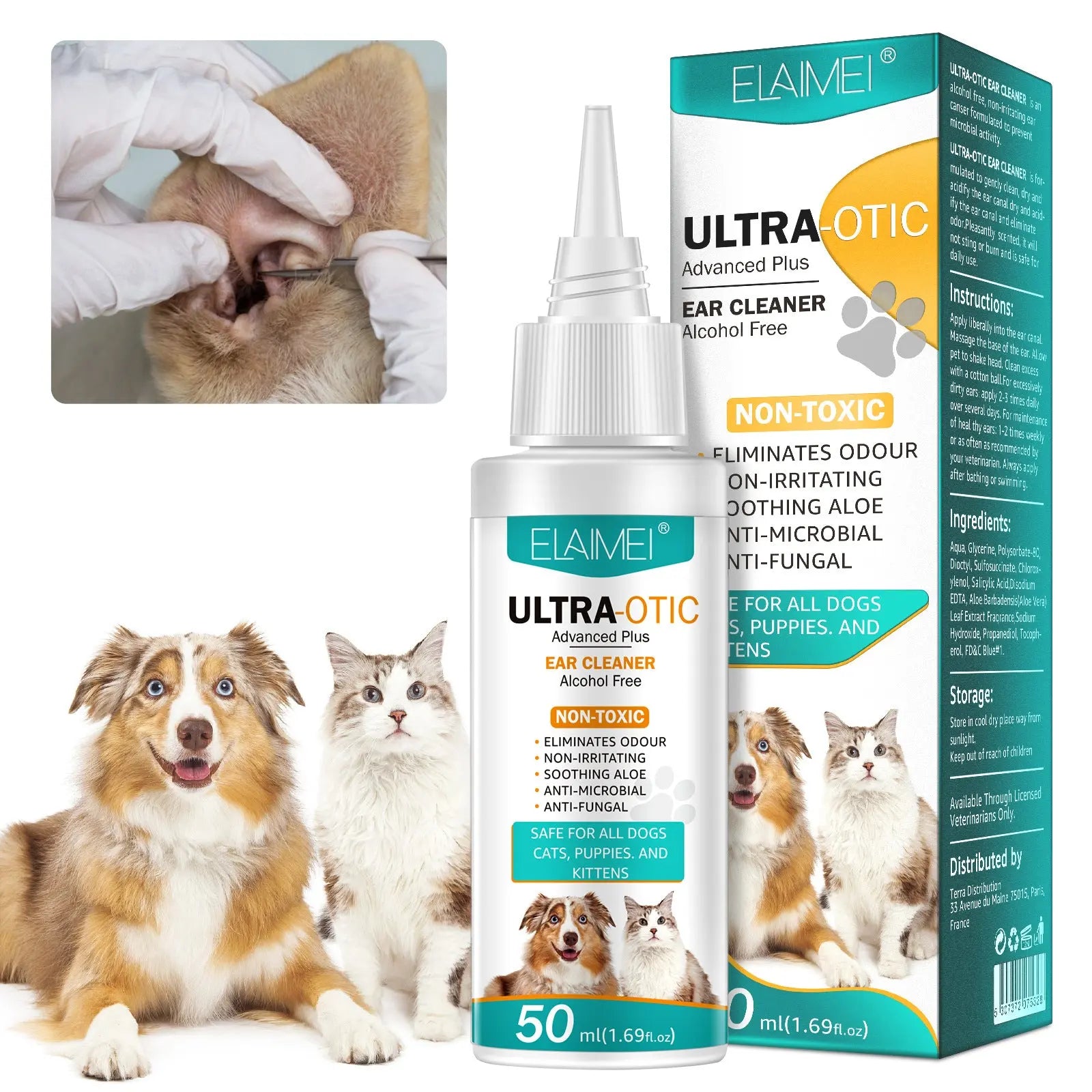 Pet Ear Cleaner 50ml Glow circuit