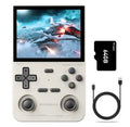 K36 Retro Handheld Game Console 500 nit 3.5 Inch IPS Screen with 16000 Video Games Emulator for PS1/PSP/DC/N64/SS Glow circuit