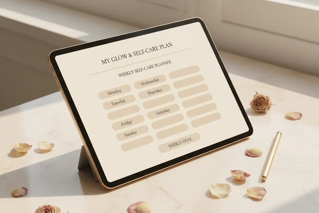 Melanin Glow Guide™ | Digital Skincare Workbook JAZ Body Essentials